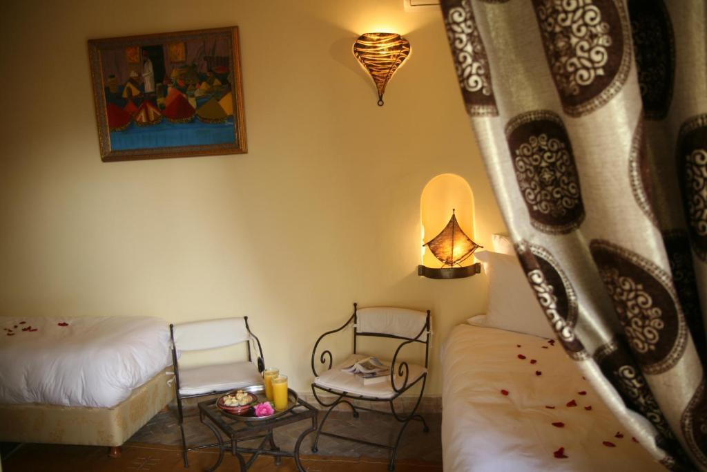 Riad Lena & Spa Marraquexe Quarto foto